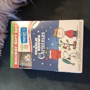 A Charlie Brown Christmas DVD gift set with Funko